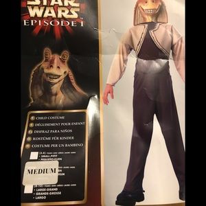 Jar Jar Binks Halloween Costume Child Med 5-7.